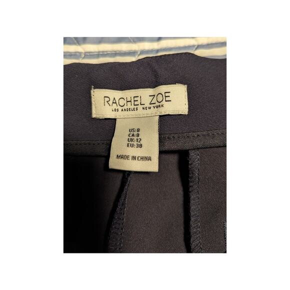 Rachel Zoe Sze (30x27) Dark Navy Pull On Pants Slacks Pockets Nylon Stretch - Picture 4 of 9